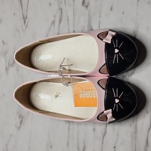 Girls Size 12 Kitty Ballet Flats